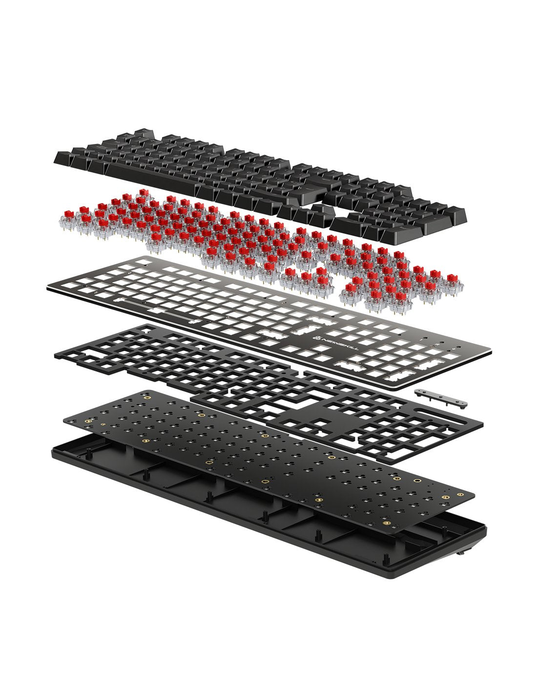 Teclado Newskill Gaming Ns-Kb-Serikev2 Usb Qwerty Español Negro