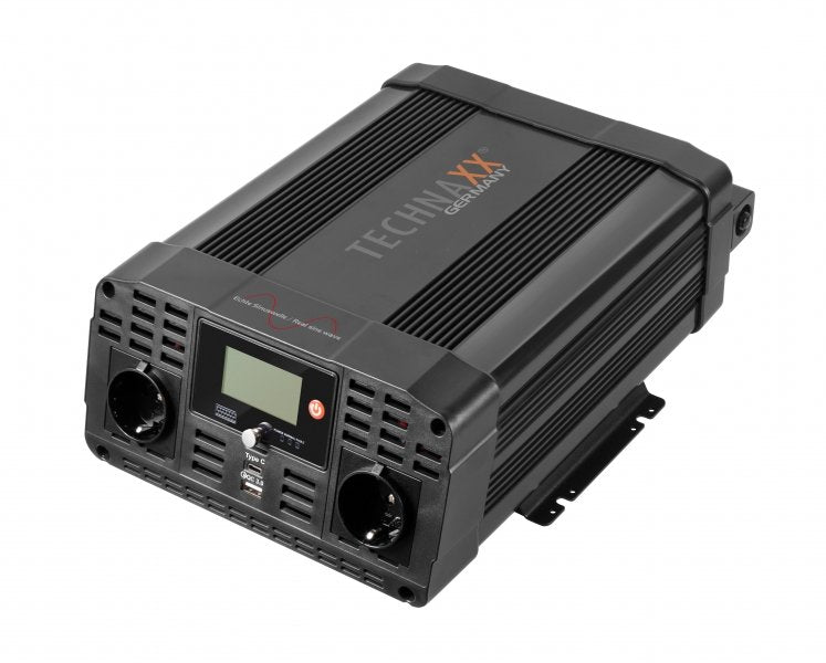 EAN 4260358125596 - Technaxx Inverter 3000W Sine TE23 adaptador e inversor de corriente Interior Negro imagen 1