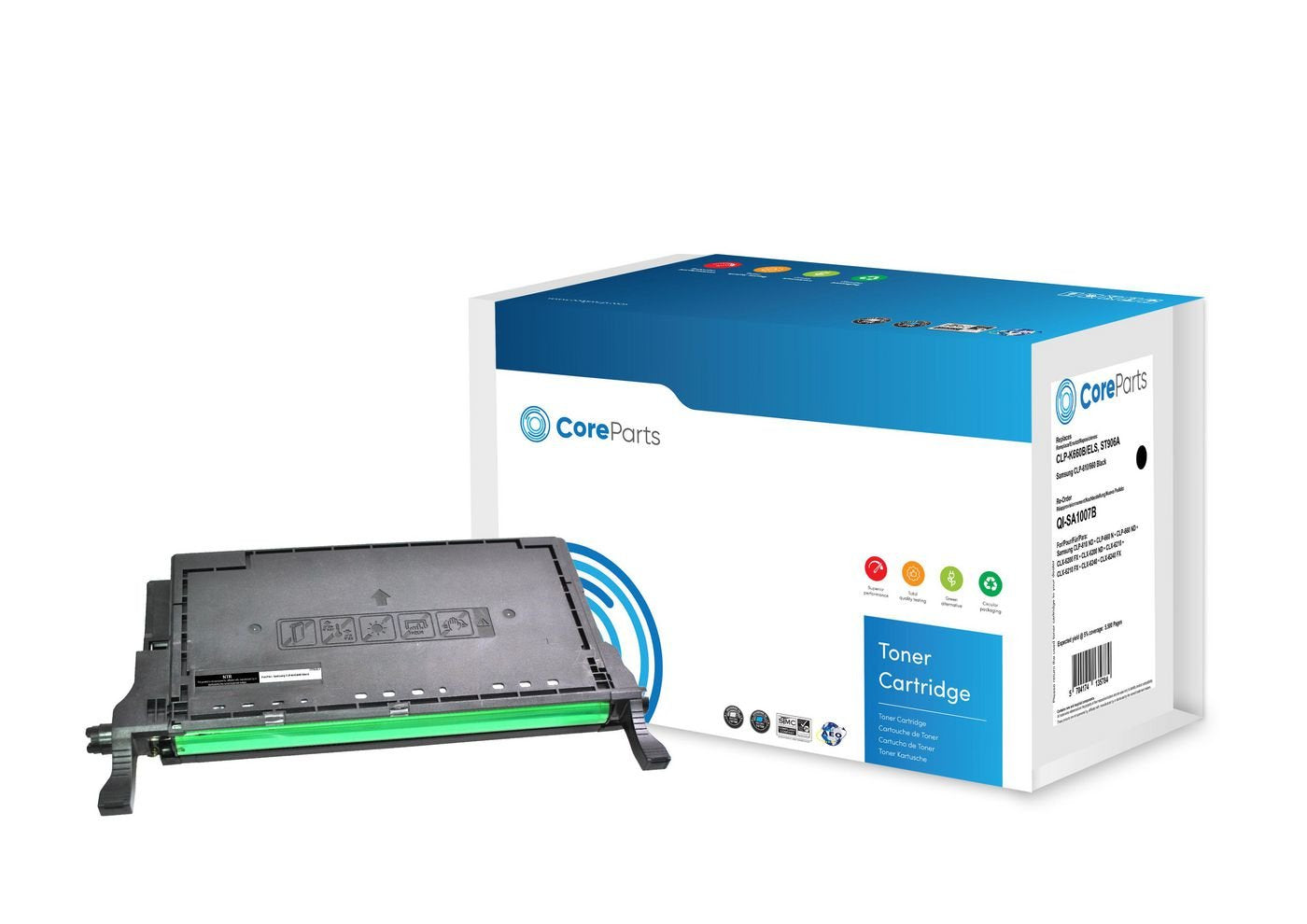 EAN 5704174135784 - CoreParts QI-SA1007B cartucho de tóner 1 pieza(s) Compatible Negro imagen 1