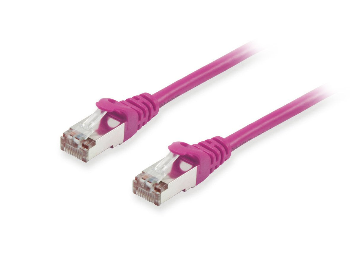 EAN 4015867229705 - Equip 606802 cable de red Púrpura 0,5 m Cat6a S/FTP (S-STP) imagen 1