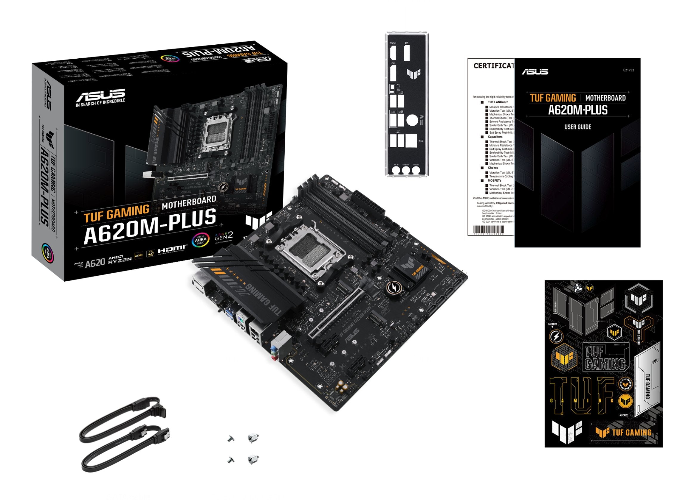 EAN 4711387164303 - ASUS TUF GAMING A620M-PLUS AMD A620 Zócalo AM5 micro ATX imagen 9