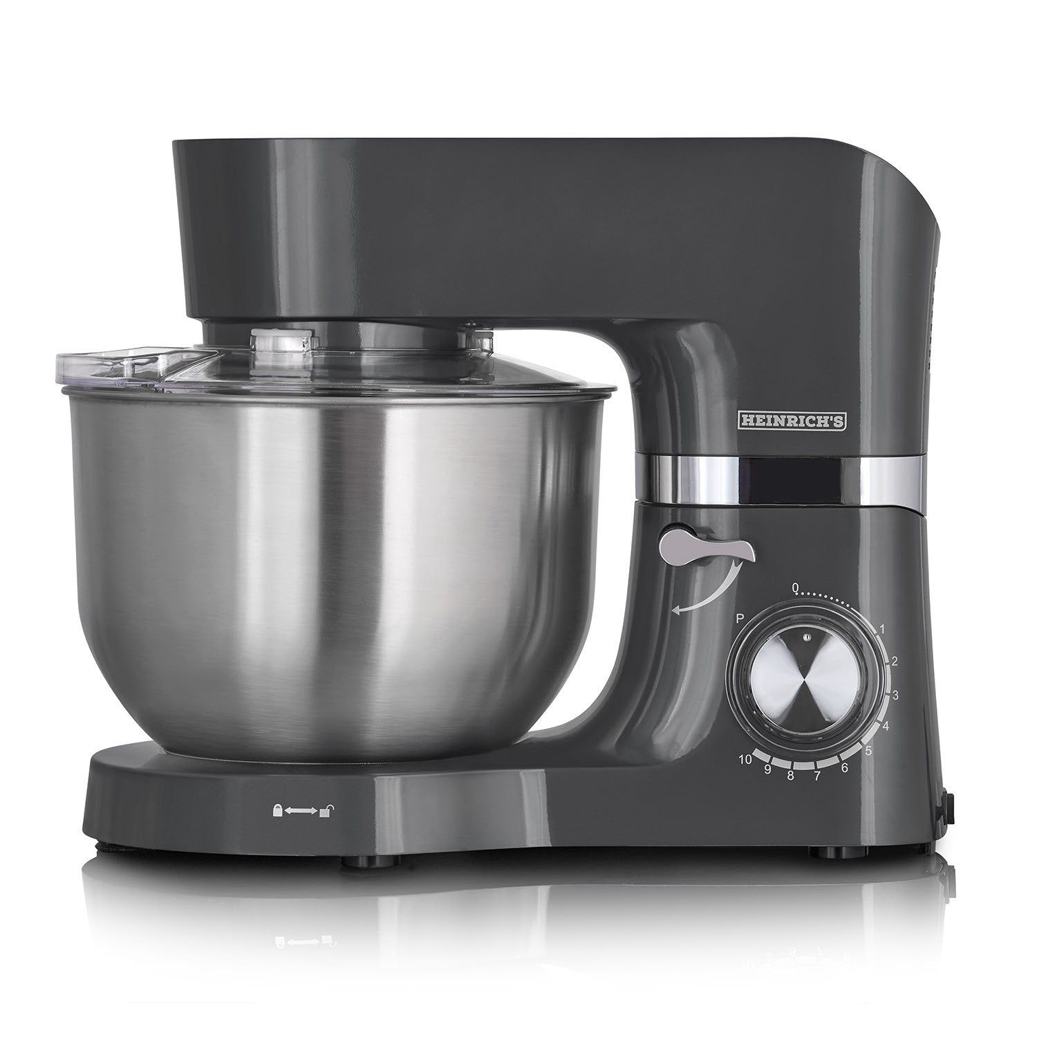 Heinrich S Hkm 6278 Food Processor Grey