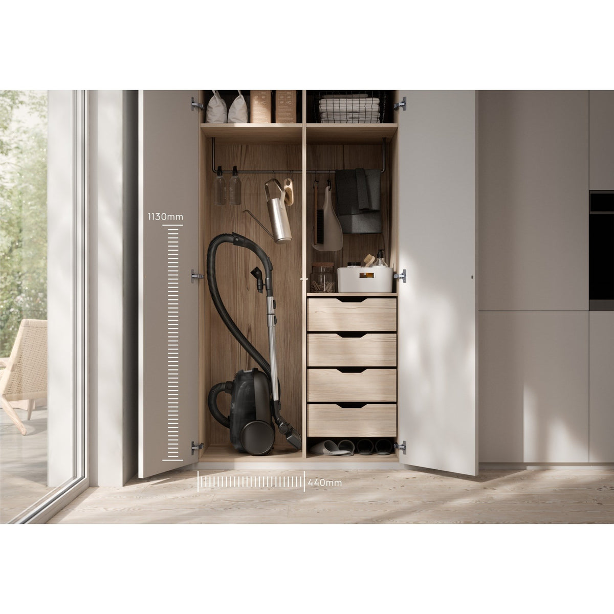 EAN 7332543823048 - Electrolux EB61A5UG 3,5 L Aspiradora cilíndrica Secar 850 W Bolsa para el polvo imagen 32