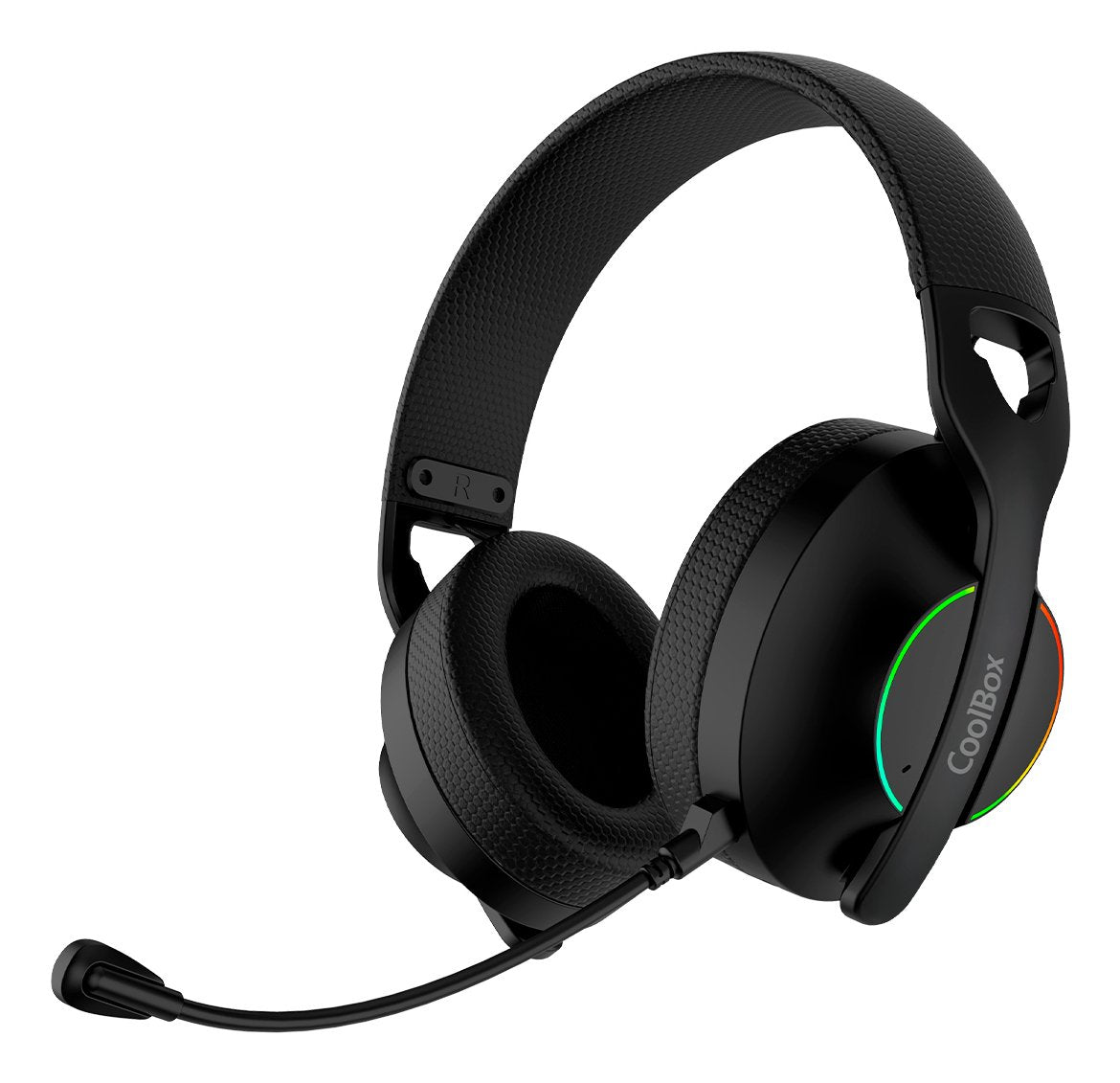 EAN 8436624420108 - CoolBox WB01 RGB Inalámbrico y alámbrico Diadema Juego USB Tipo C Bluetooth imagen 1