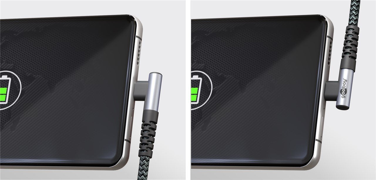 EAN 4040849646591 - Goobay 64659 cable USB USB 2.0 1 m USB C Negro, Gris imagen 7