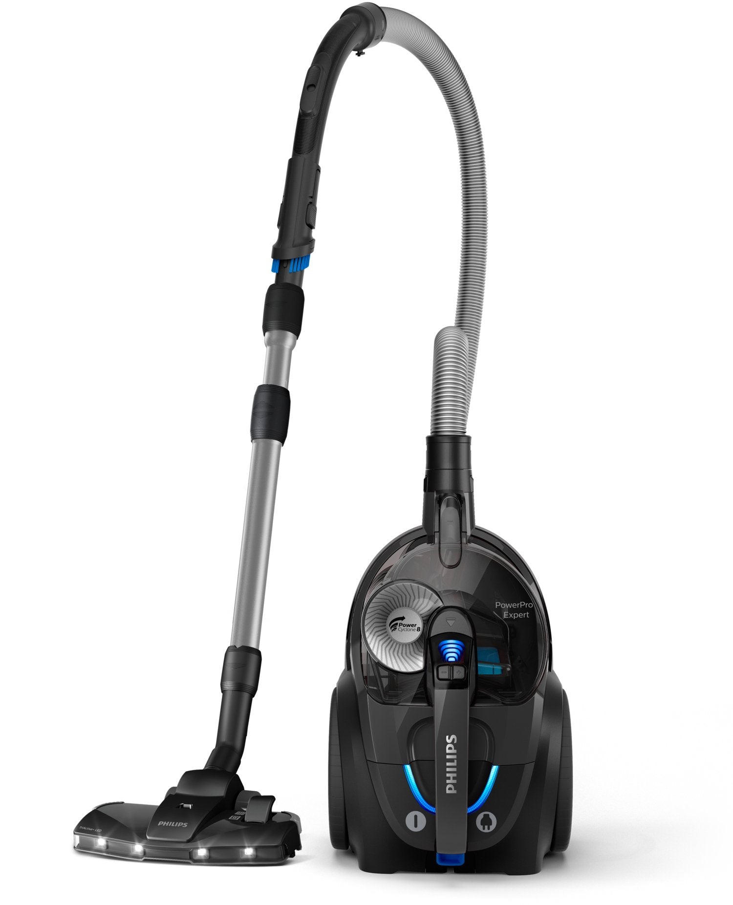 Vacuum Cleaner Philips Powerpro Expert 7000 Series Bagless 900 Watts Capacity 2 L Noise 75 Db Black Weight 5.5 Kg Fc9747/09