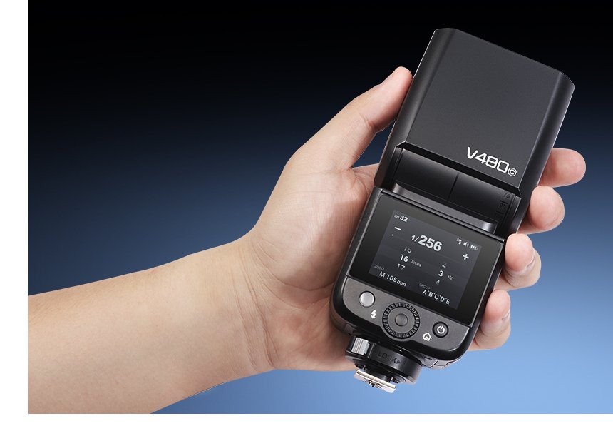 EAN 6952344242858 - Godox V480 Flash compacto Negro imagen 2