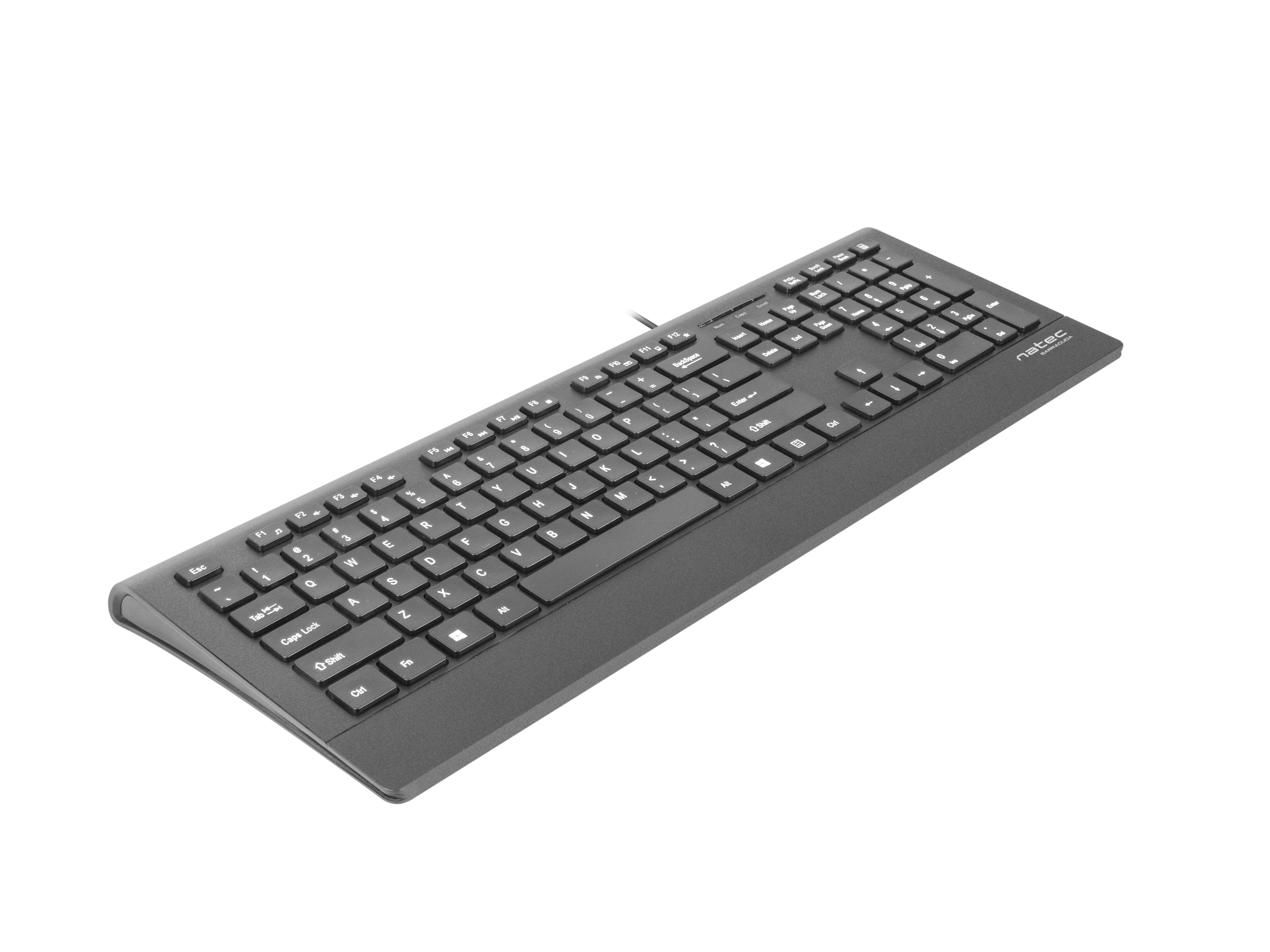 Teclado Natec Barracuda Slim Layout Español
