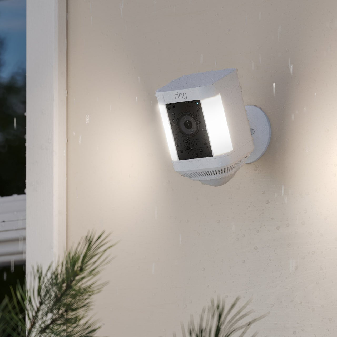 Ring Spotlight Cam Plus Battery Caja Cámara De Seguridad Ip Exterior 1920 X 1080 Pixeles Techo/Pared