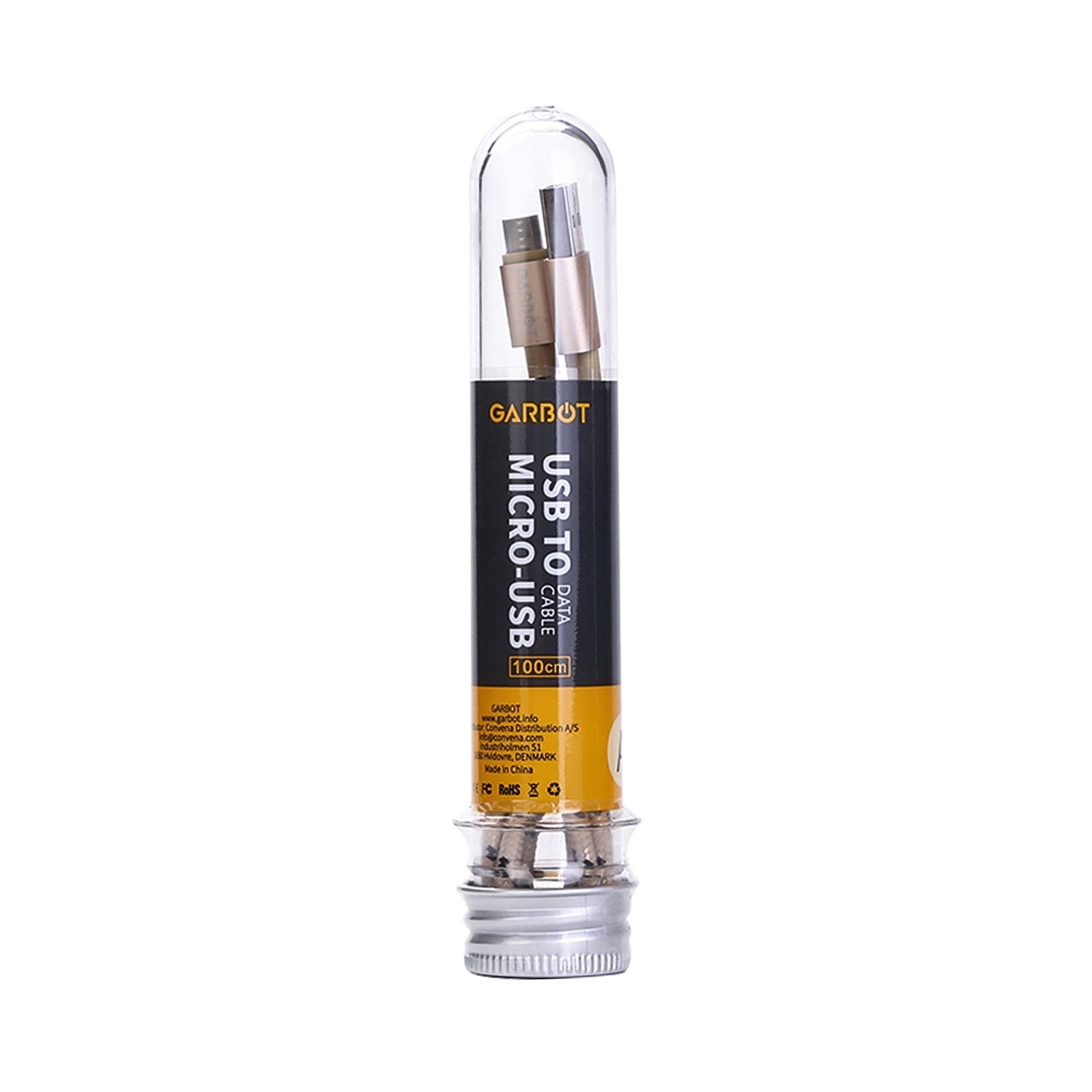 Garbot C-05-10194 Cable Usb 1 M Usb A Micro-Usb B Oro