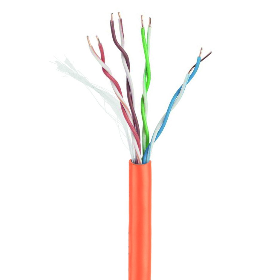 Gembird Cable De Red Utp Solid Cat. 5 Cca 305m Roll Rojo Upc-5004e-Sol-R