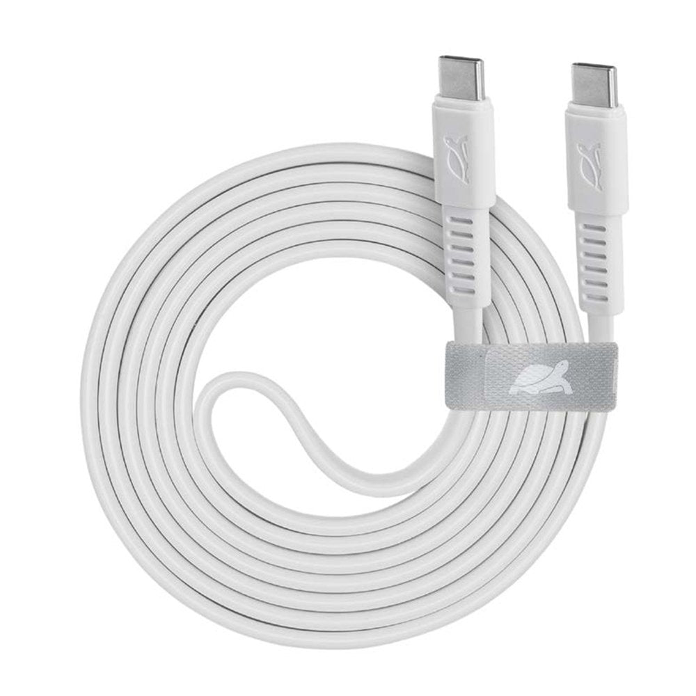 Cable Usb-C To Usb-C 1.2m/White Ps6005 Wt12 Rivacase