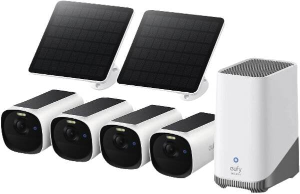 Eufy E8144327 Kit De Videovigilancia Inalámbrico Y Alámbrico
