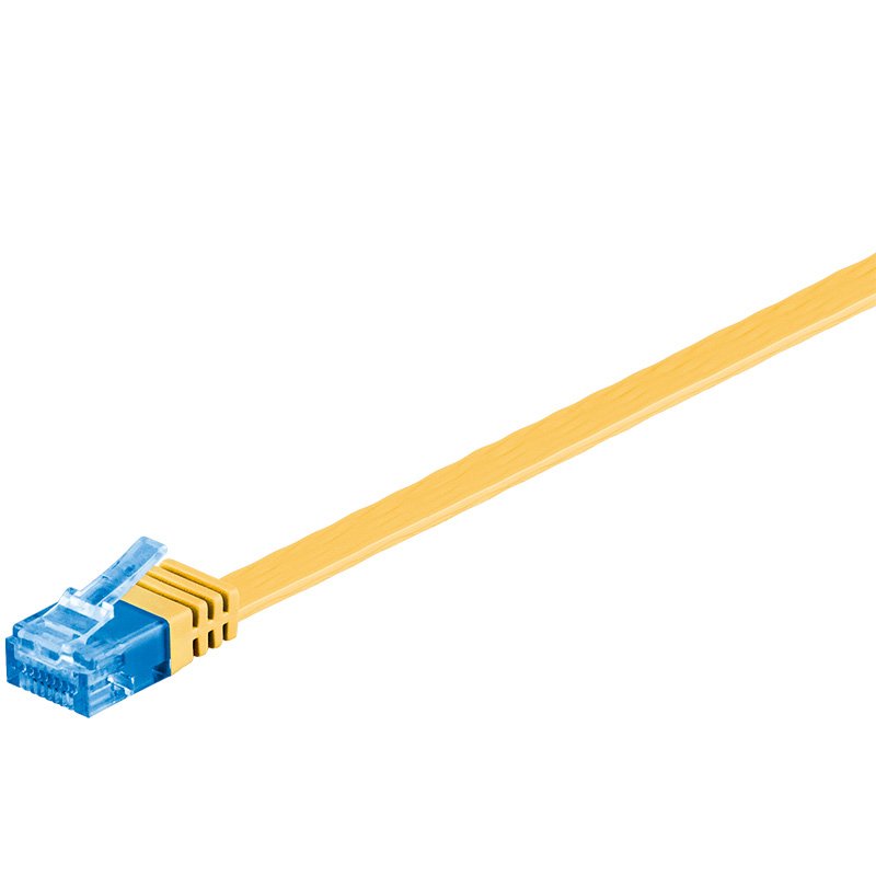 EAN 4040849962967 - Goobay RJ-45 CAT6a 0.5m cable de red Amarillo 0,5 m U/UTP (UTP) imagen 1