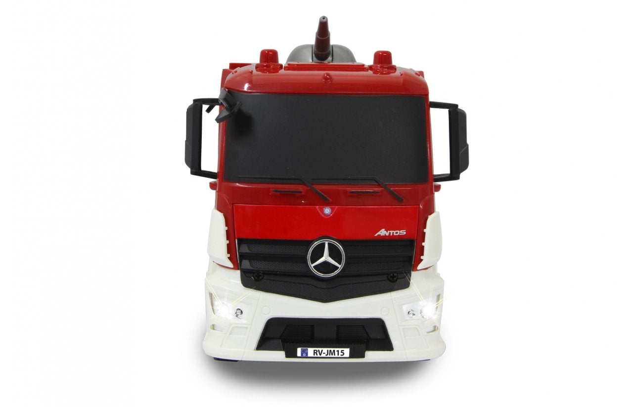 Jamara Fire Fighter Mercedes-Benz Antos Camión De Bomberos Motor Eléctrico 1:26, Radiocontrol