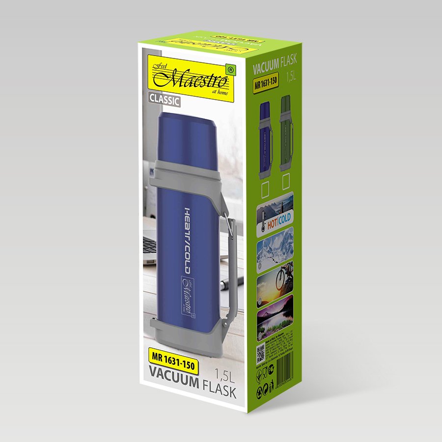 EAN 4820268320452 - Maestro MR-1631 termo 1,5 L Azul, Gris imagen 4