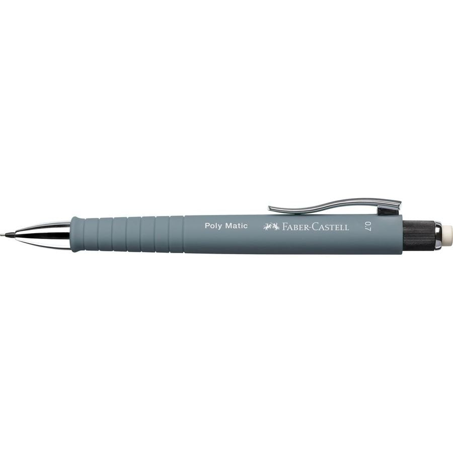 Portaminas Faber-Camell Poly Matic 0.7 Gris