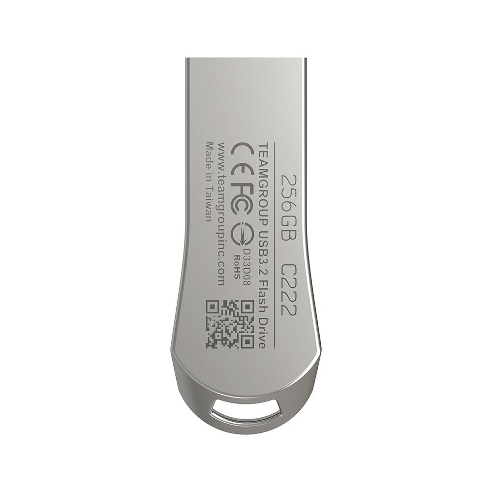 EAN 0765441063761 - Team Group C222 unidad flash USB 256 GB USB tipo A 3.2 Gen 1 (3.1 Gen 1) Plata imagen 2