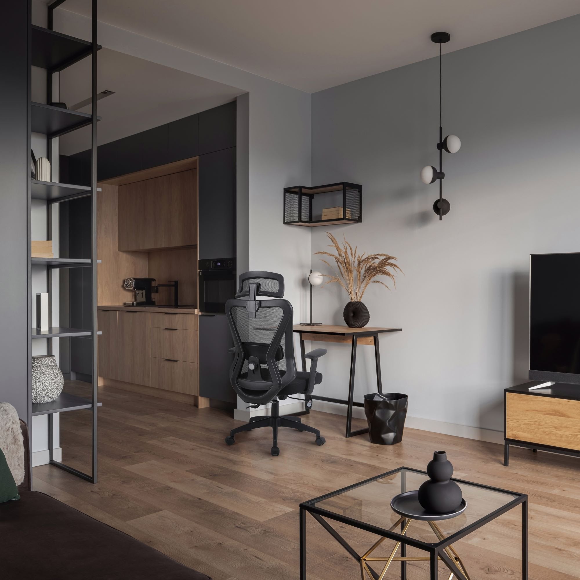 EAN 5901443124054 - Activejet T5 BLACK silla de oficina y de ordenador Asiento acolchado Respaldo de malla imagen 17