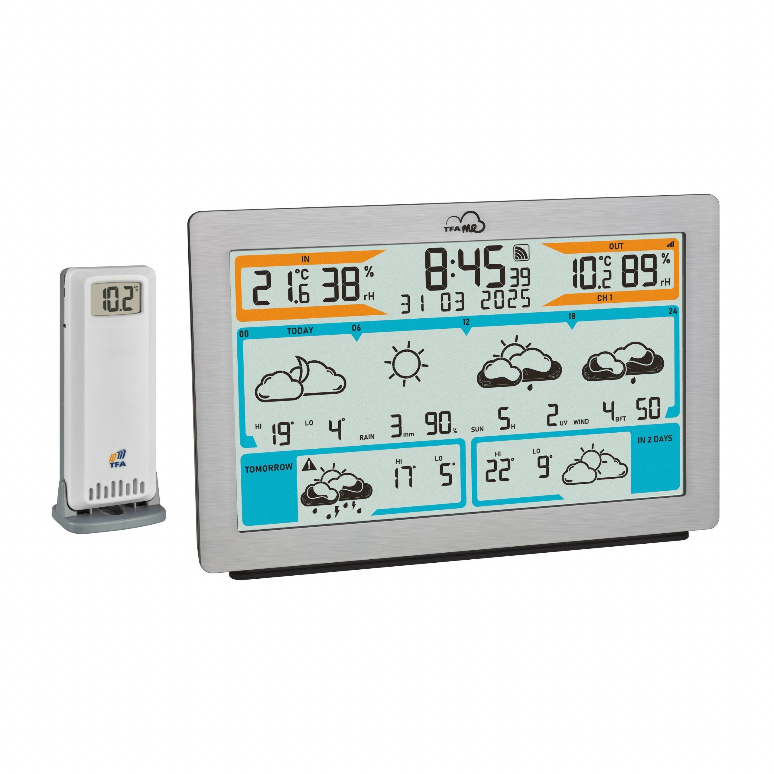 EAN 4009816042088 - TFA-Dostmann TFA.me Plata LCD Batería Wifi imagen 1