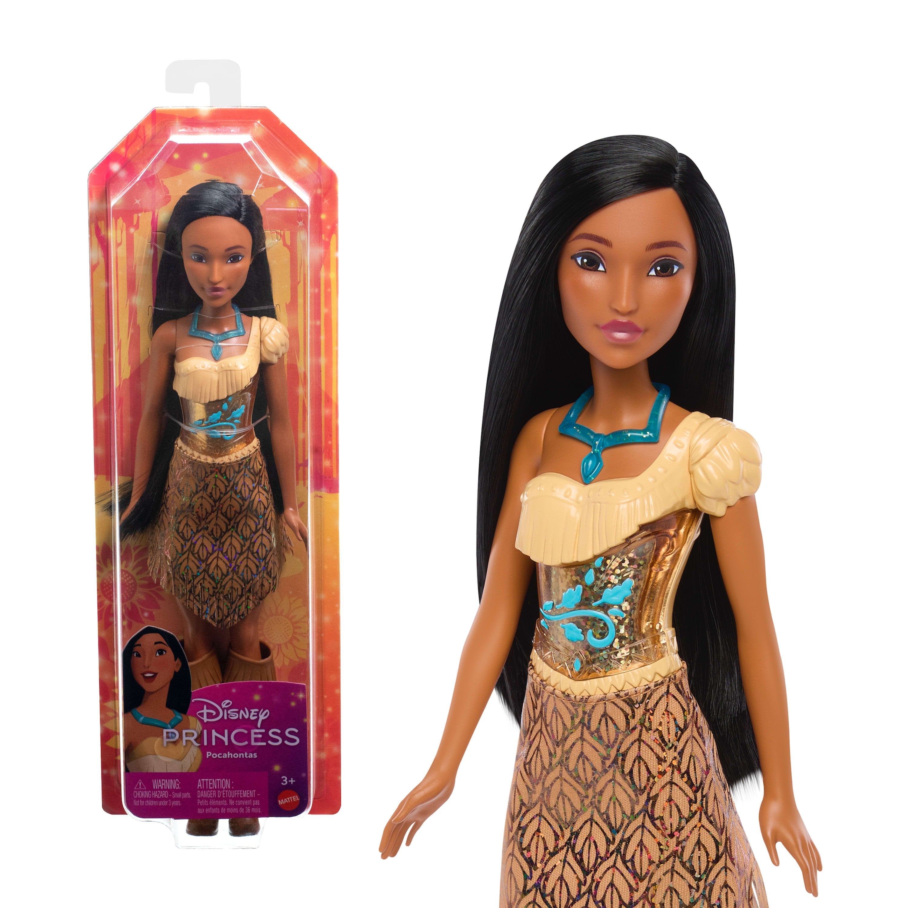 Muñeca Mattel Disney Princesa Pocahontas Personaje Hlw07