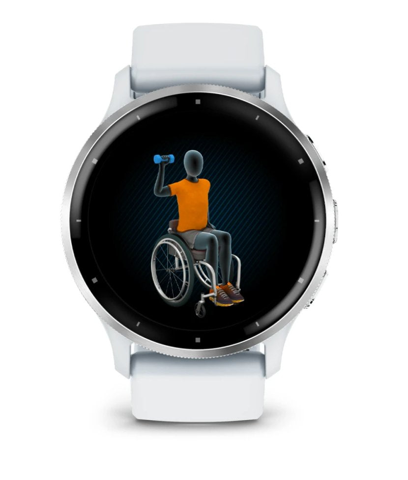 EAN 0753759314736 - Garmin Venu 3 3,56 cm (1.4") AMOLED 45 mm Digital 454 x 454 Pixeles Pantalla táctil Plata, Blanco Wifi GP imagen 6