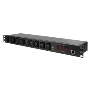Logilink Pdu8p01 Unidad De Distribución De Energía (Pdu) 1u Negro 8 Salidas Ac
