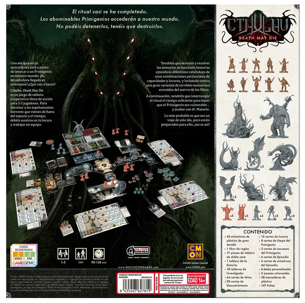EAN 8435407627819 - Asmodee Cthulhu: Death May Die Cthulhu Dead May Die 120 min Juego de mesa Escape imagen 5