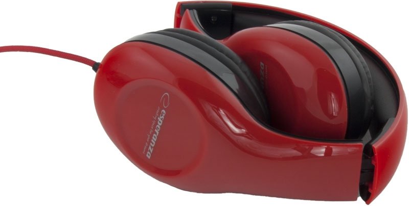 Esperanza Eh138r Soul - Auriculares Estéreo Plegables Con Control De Volumen | 3m