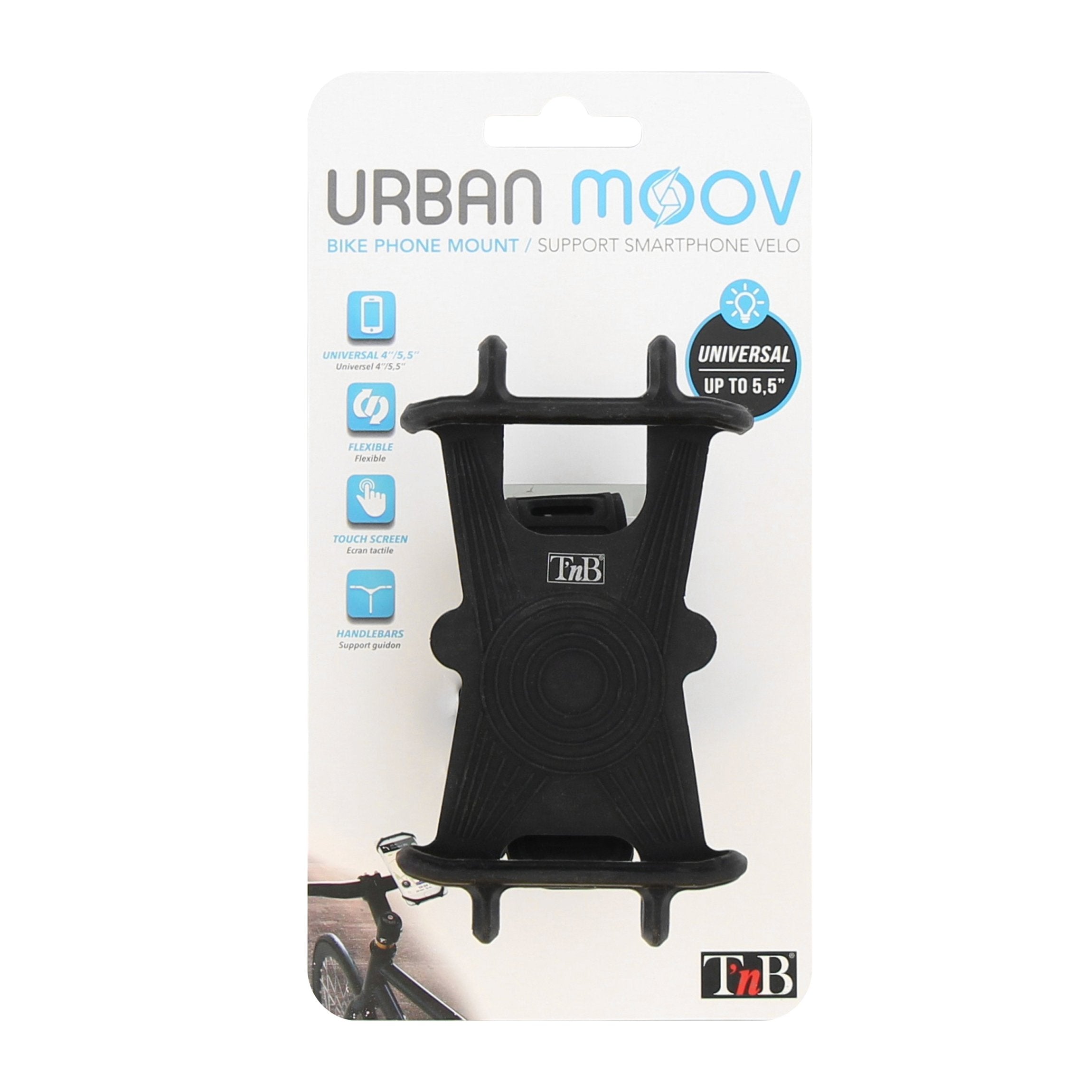 EAN 3303170087084 - T'nB UMBIKE1 soporte Soporte pasivo Teléfono móvil/smartphone Negro imagen 7