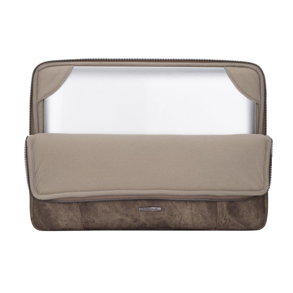 Rivacase 8904 Funda Para Portátil 13.3", Beige
