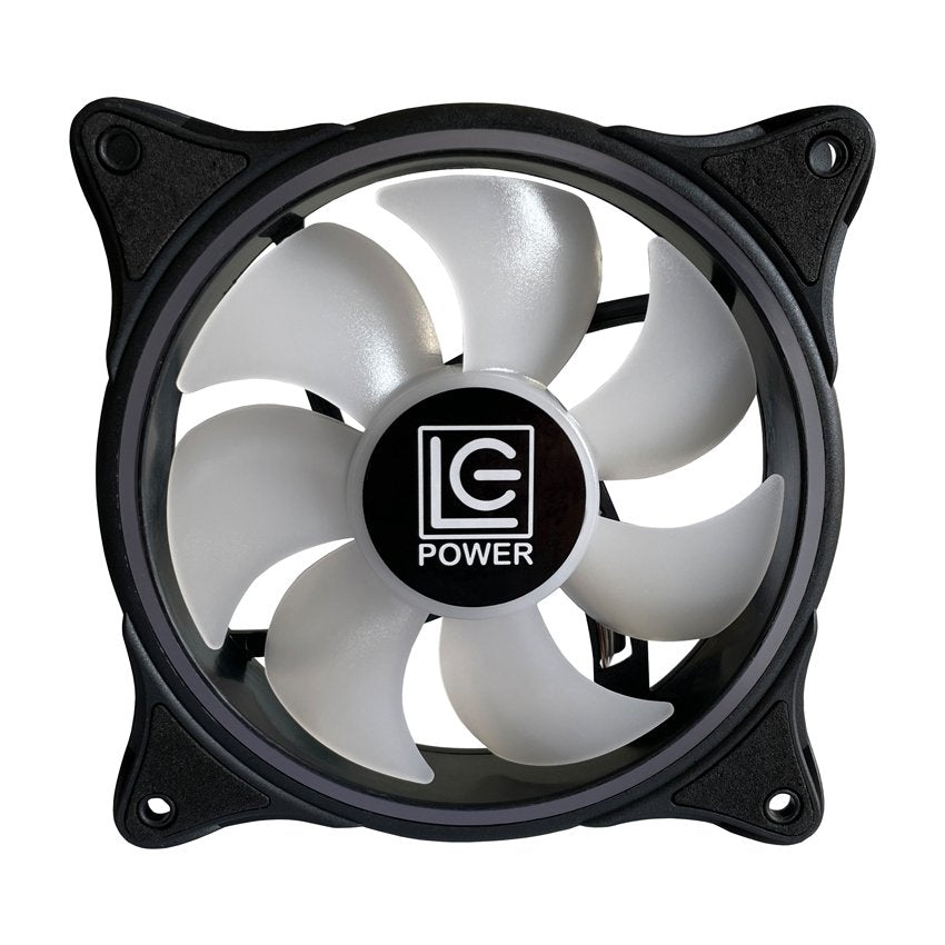Ventilador Lc-Power Lc-Cf-120-Argb-B Black 120mm 12x12cm Retail