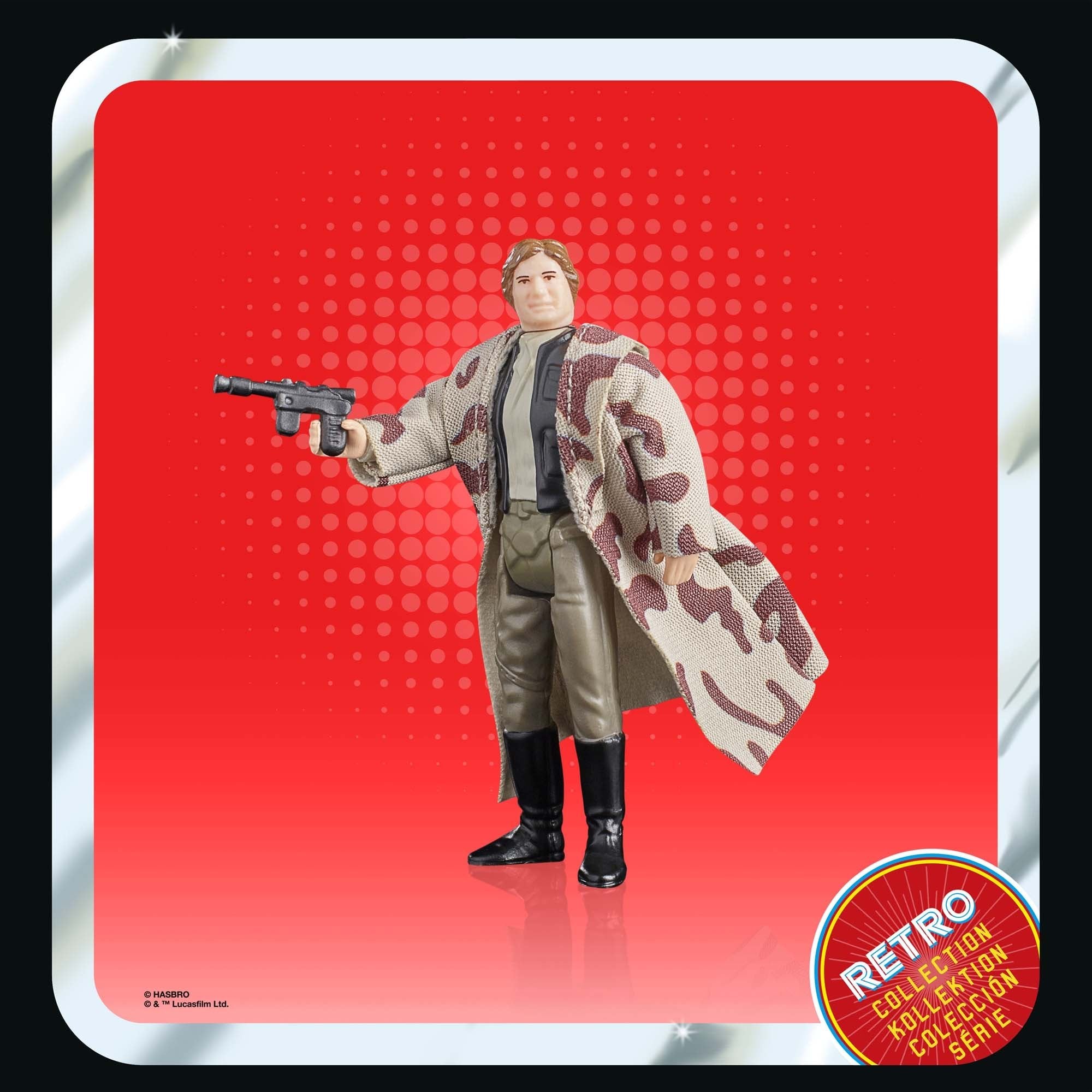 Figura Hasbro Star Wars Retro Collection El Retorno Del Jedi Han Solo (Endor)