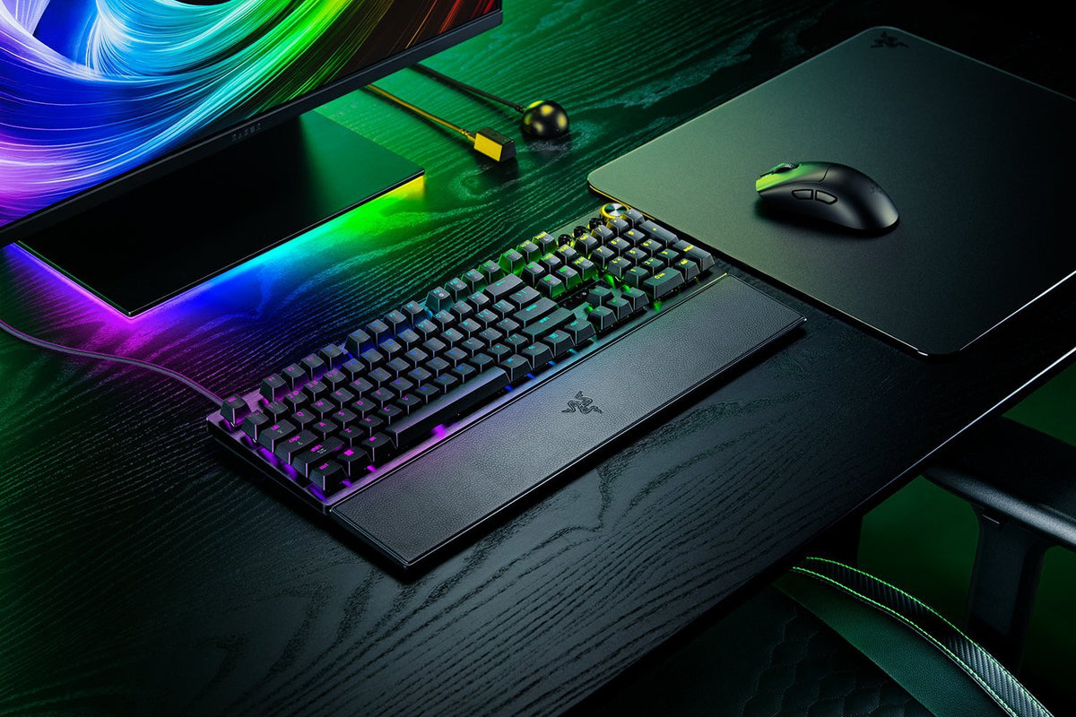 EAN 8887910074220 - Razer Huntsman V3 Pro 8KHz teclado Juego USB Alemán Negro imagen 7
