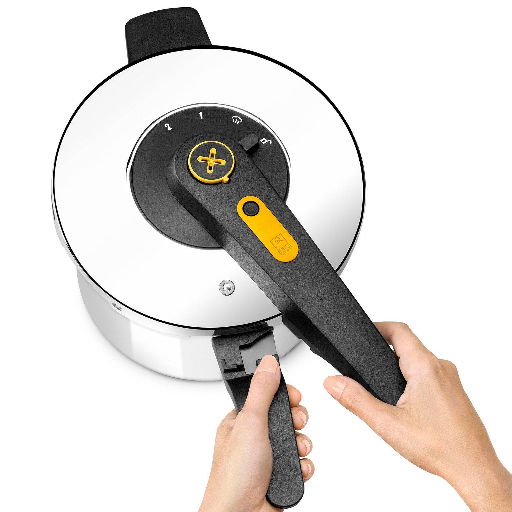 Olla A Presión Excellent Bra A185702 6 Litros Acero Inoxidable 18 10