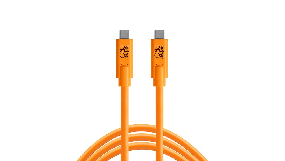 Tether Tools Cuc15-Org Cable Usb 4,6 M 3.2 Gen 1 Usb C Naranja