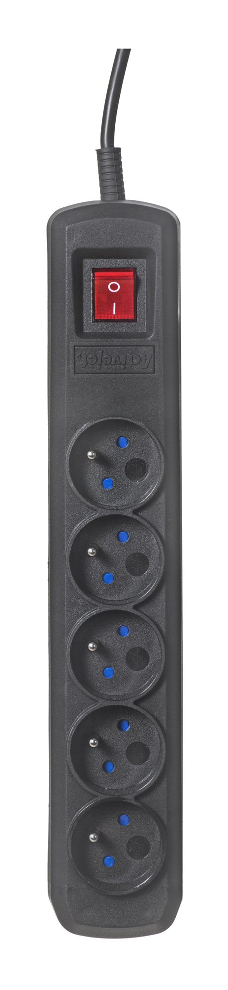 EAN 5901443113379 - Activejet ACP-5GN 5M CZ base múltiple 5 salidas AC Interior Negro imagen 3