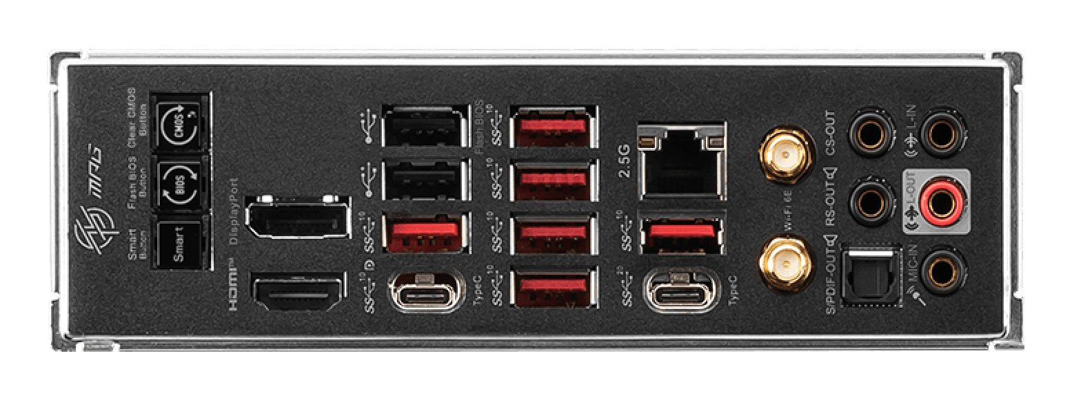 EAN 4711377004879 - MSI MPG X670E CARBON WIFI placa base AMD X670 Zócalo AM5 ATX imagen 5