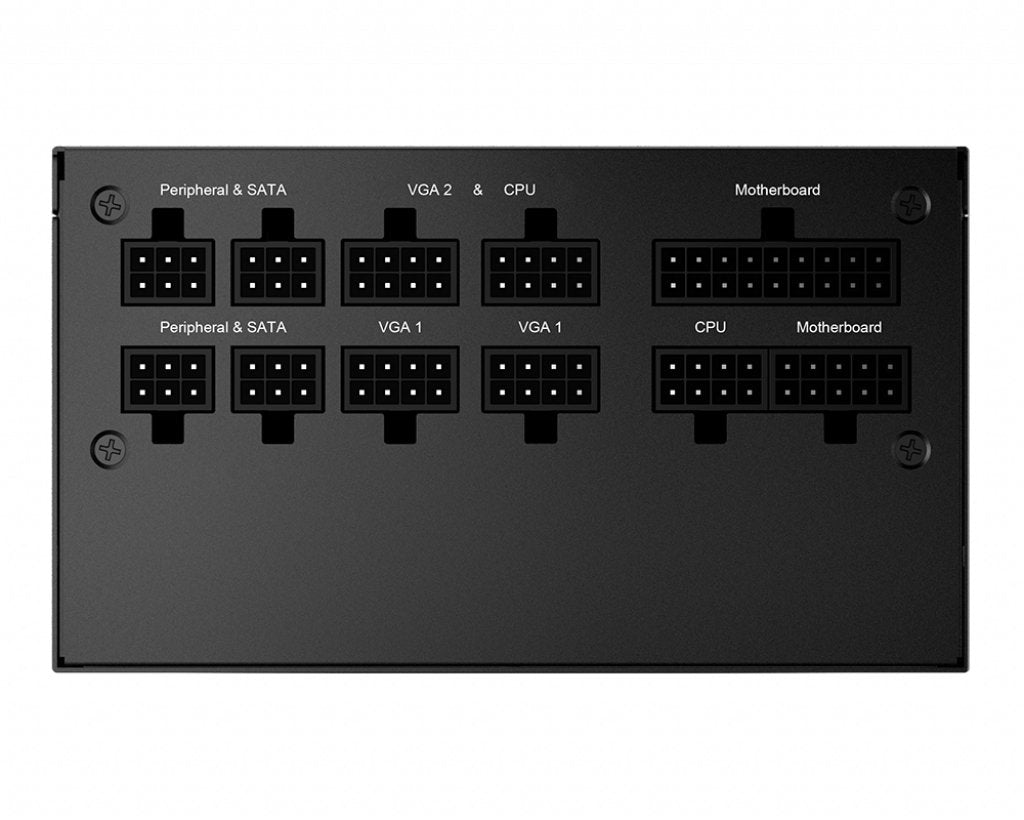 EAN 4719072754259 - MSI MPG A650GF unidad de fuente de alimentación 650 W 24-pin ATX ATX Negro imagen 2