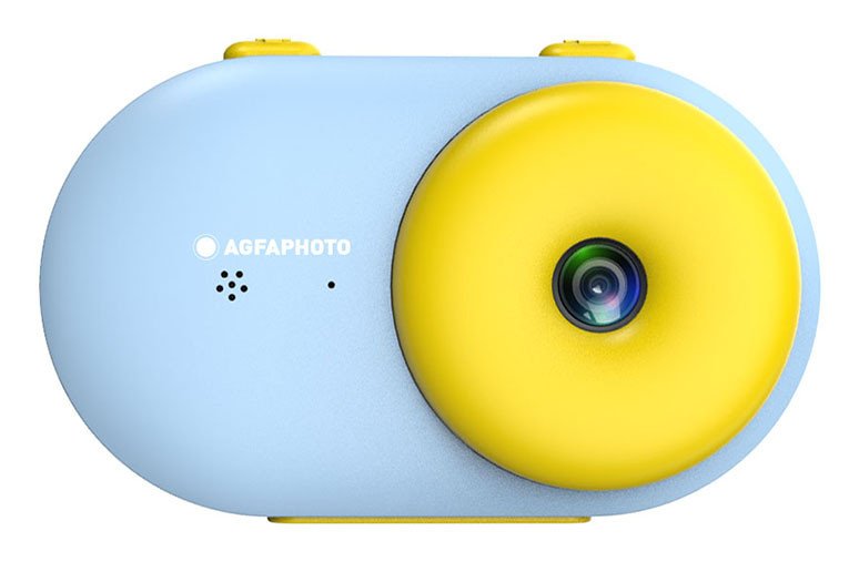 Cámara Digital Deportiva Agfaphoto Realikids Cam Waterproof 16mp Azul Incluye Tarjeta Micro Sd 8gb