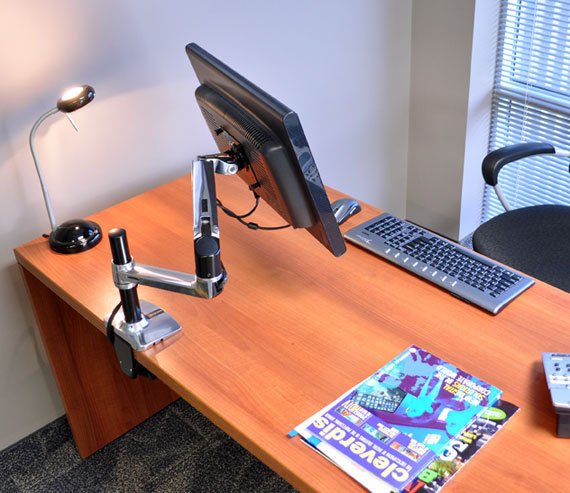 EAN 0698833020625 - Ergotron LX Series Desk Mount LCD Arm, Tall Pole 86,4 cm (34") Escritorio Negro imagen 5