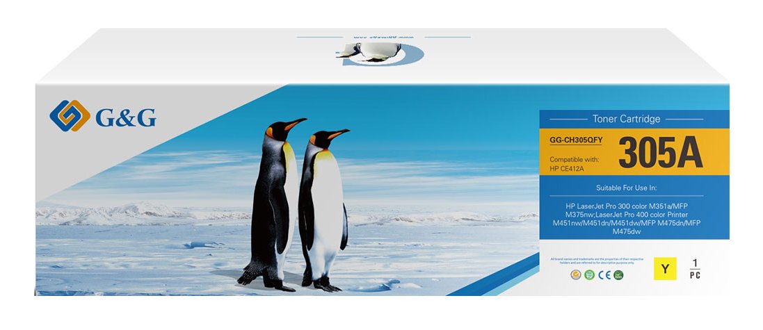 G&G Toner Compatible Con Hp 305a Ce412a