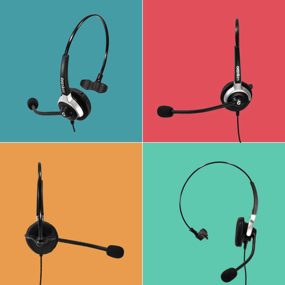EAN 4058906126696 - GEQUDIO WA9007 auricular y casco Auriculares Alámbrico Diadema Oficina/Centro de llamadas Negro imagen 3