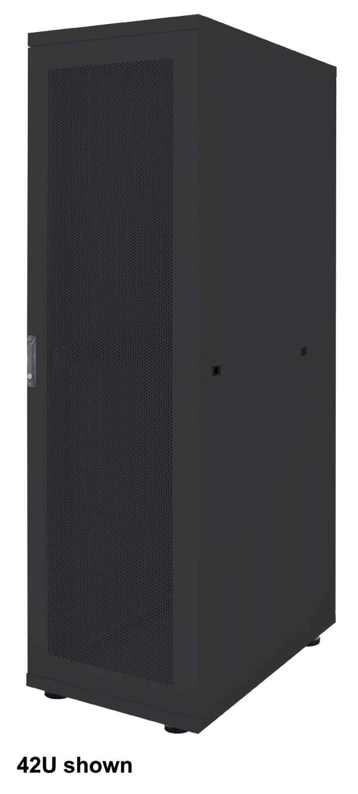 Armario Intellinet Basic De Pie - Negro, Ral 9005 - 26u - 48,3 Cm (19") (715423)