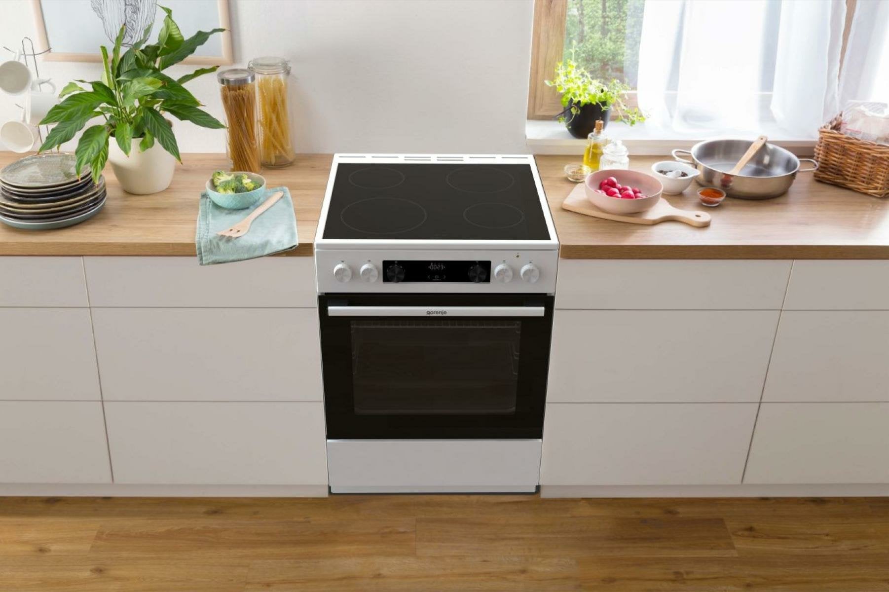 EAN 3838782636622 - Gorenje GEC6C40WD Cocina independiente Eléctrico Cerámico Blanco imagen 33