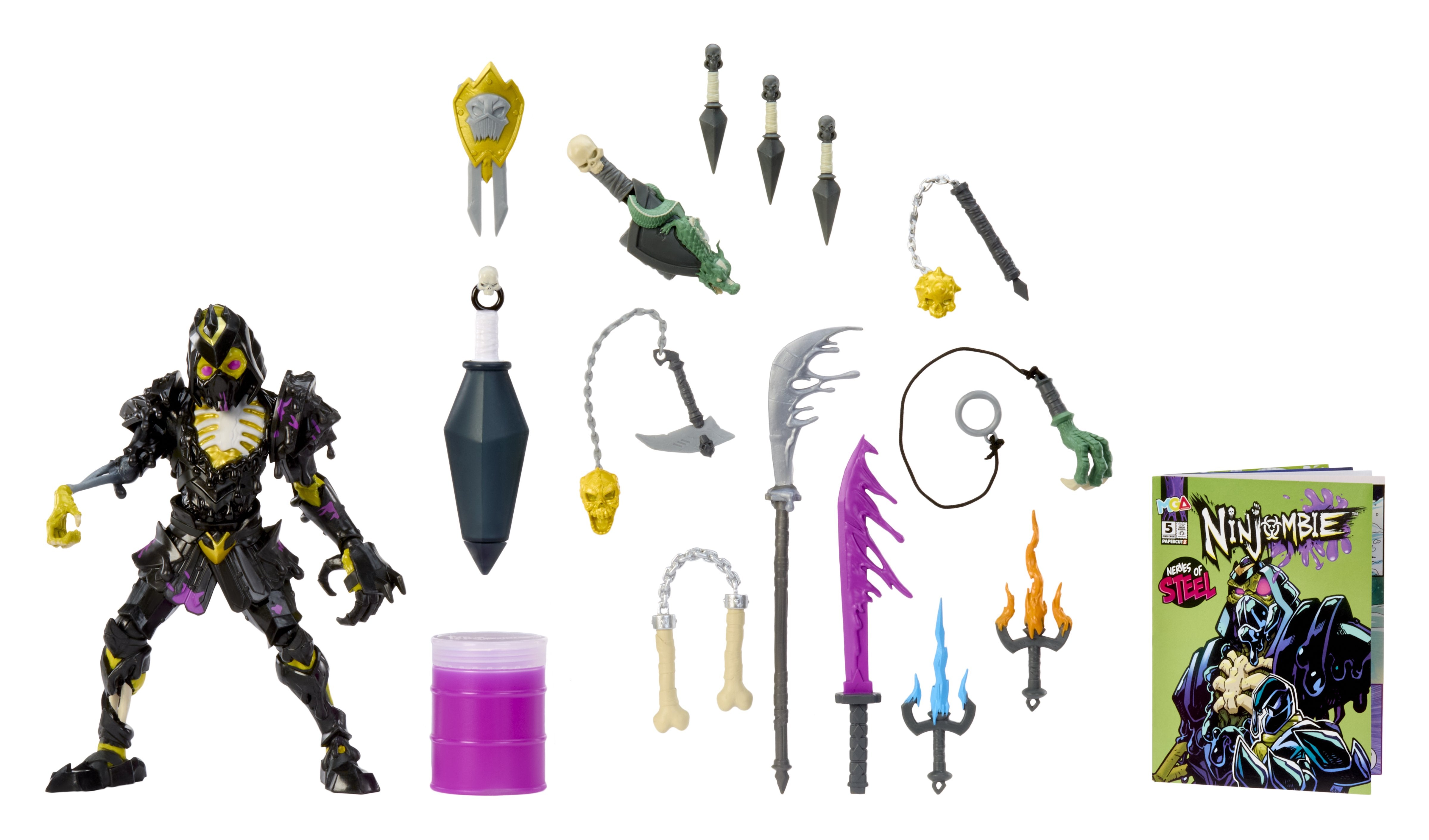 Figurka Akcji Deluxe Ninjombie - Jonin Knight