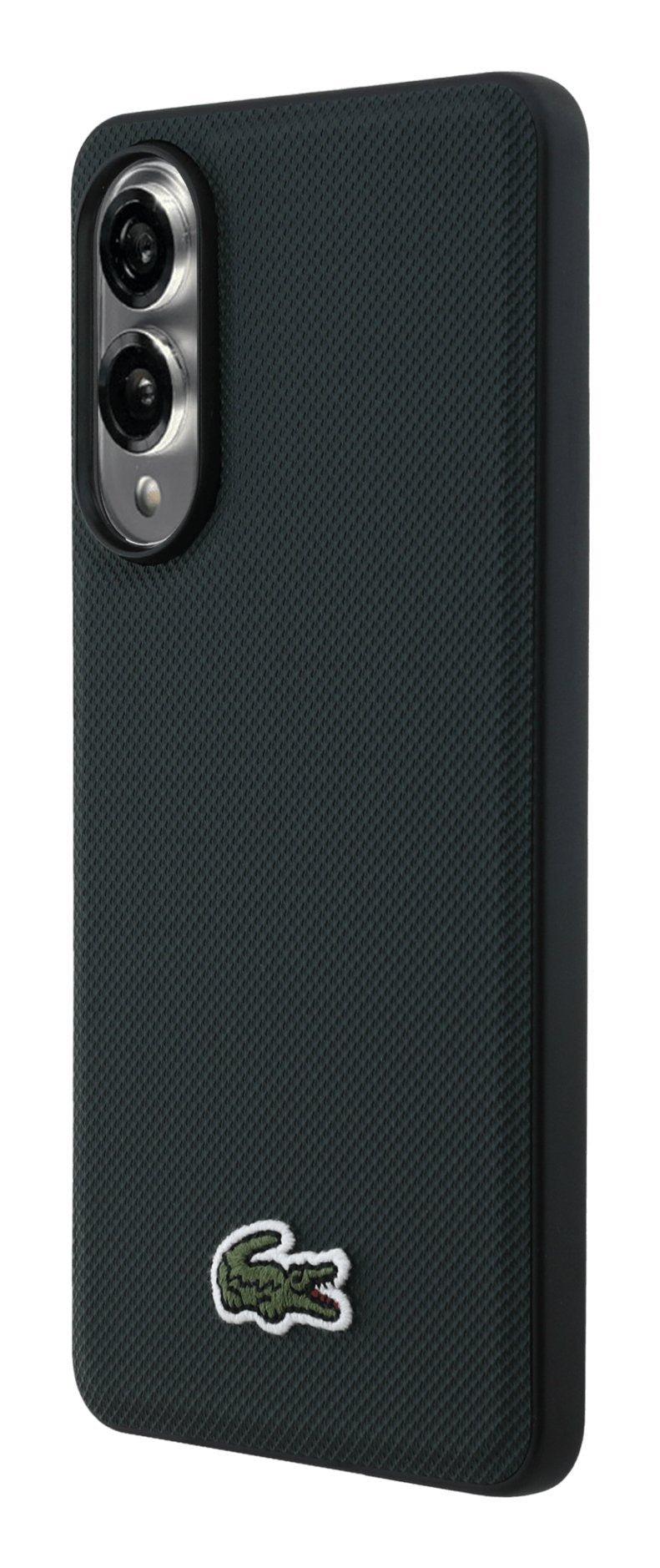 Funda Magnética Petit Piqué Lacoste Color Sinople Para Galaxy S25 Edge Gp-Lc