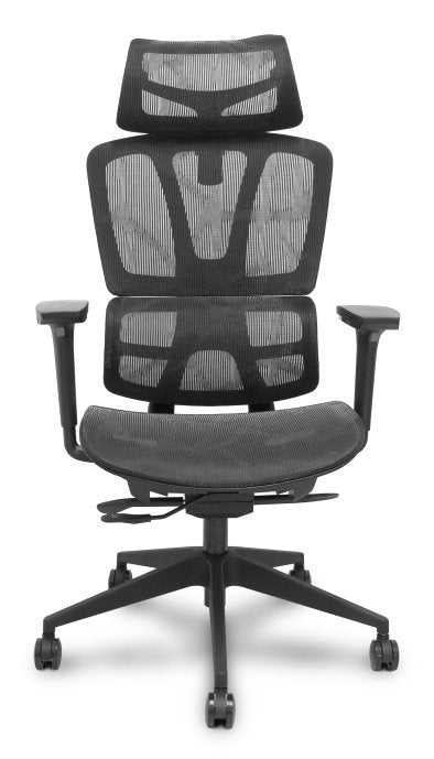 Piqueras Y Crespo Forol Silla Pro537 Traslack Malla Negra Brazos 3d Ruedas Nailon 60 Mm