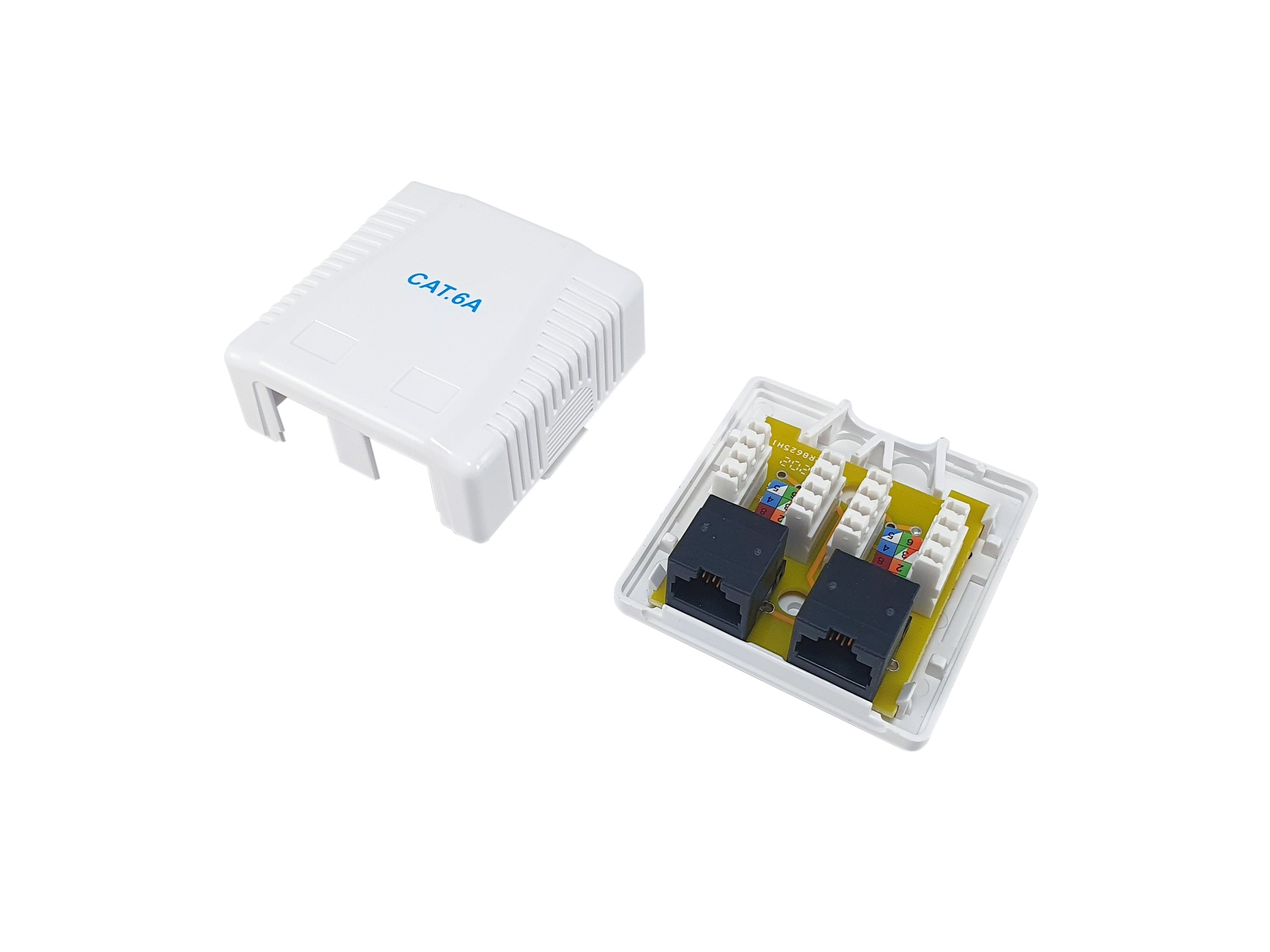 EAN 4015867233955 - Equip 235216 caja de tomacorriente RJ-45 Blanco imagen 3