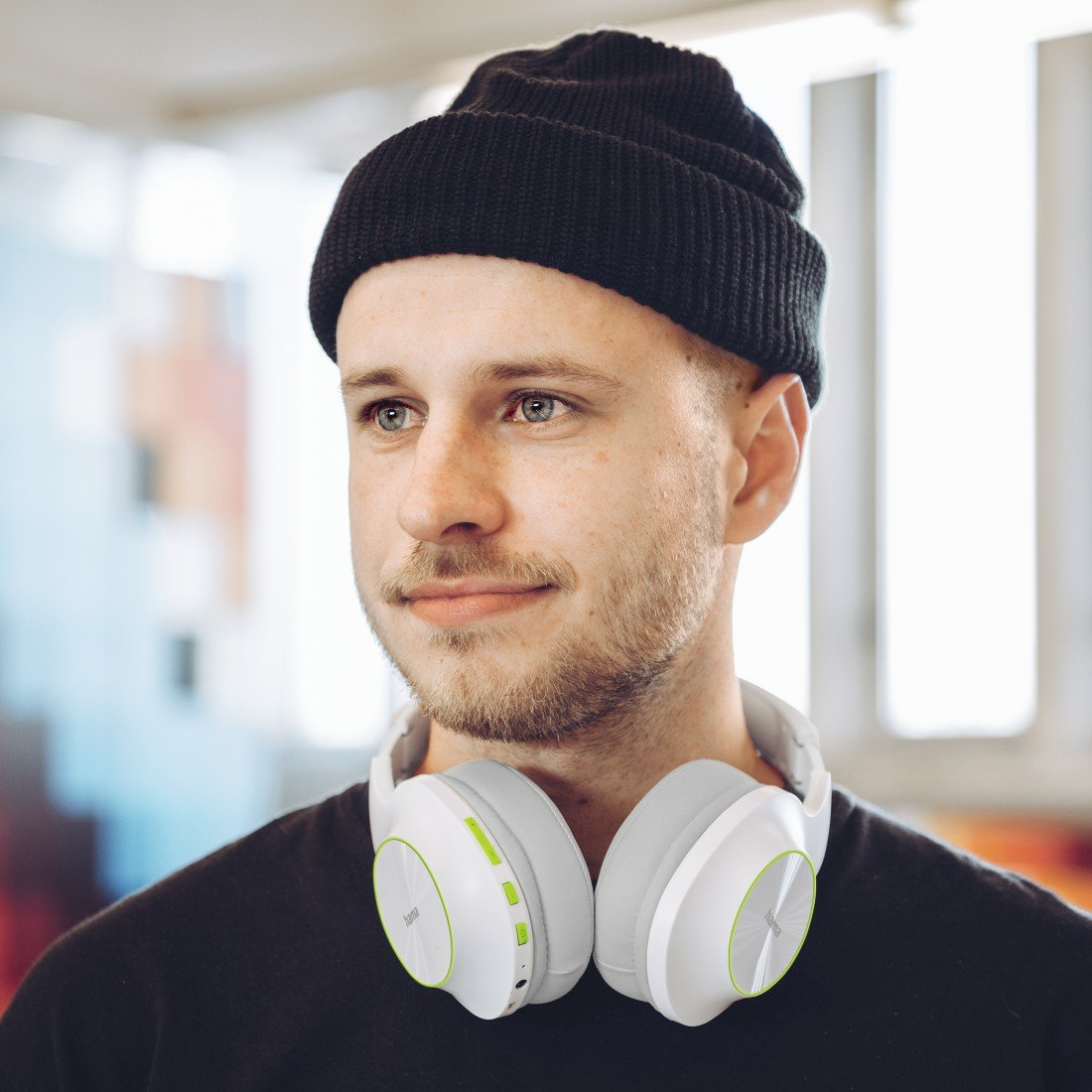 Bt Overear Headphones Spirit Calypso Ii White